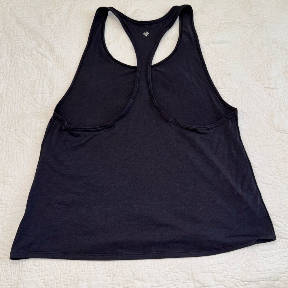 Athleta Black Racerback Tank Top - Picture 4 of 4